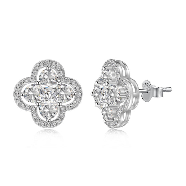 ˇTrendschmuckˇExquisite Ohrringe mit vierblättrigem Glückskleeblatt