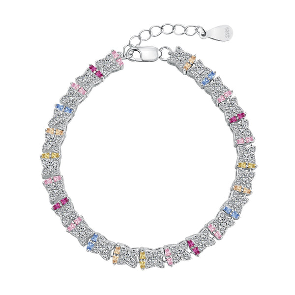 ˇTrendschmuckˇEinzigartiges buntes Armband in Blumenform für den Alltag