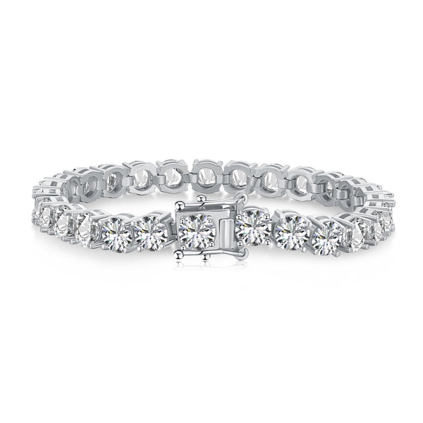 ˇTrend Jewelryˇ0,75 Karat schillerndes Hochzeitsarmband im Rundschliff