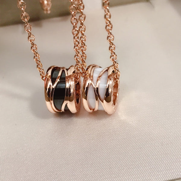 ˇTrendschmuckˇZERO 1 VIER BAND ROSA GOLD KERAMIK