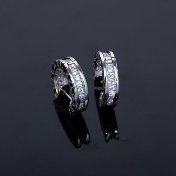ˇTrend JewelryˇZERO 1 MINI SILBERNE DIAMANT-OHRRINGE