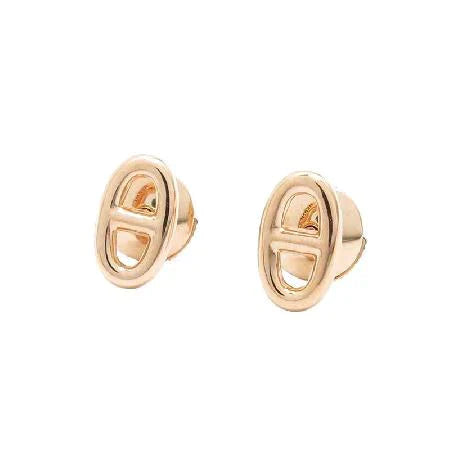 ˇTrend JewelryˇCHAINE KLEINE OHRRINGE GOLD UND SILBER