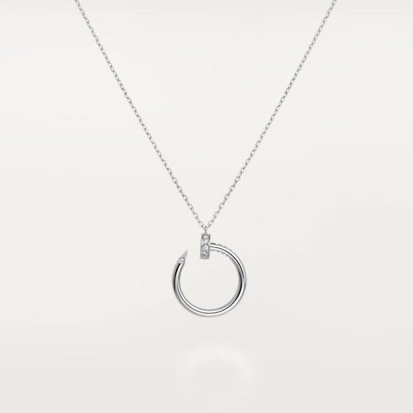 ˇTrendschmuckˇJUSTE HALSKETTE SILBER 