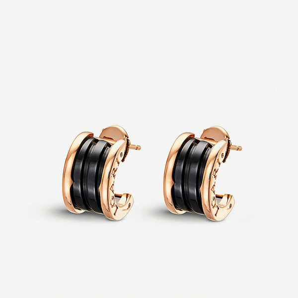 ˇTrend JewelryˇZERO 1 ROSA GOLD KERAMIK OHRRINGE