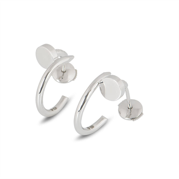ˇTrendschmuckˇJUSTE OHRRINGE SILBER 