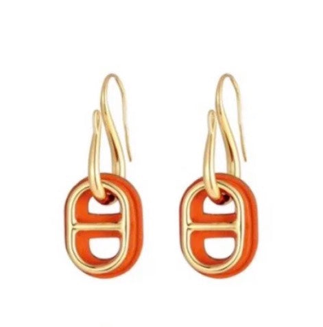 ˇTrendschmuckˇHM O'MAILLON GOLD OHRRINGE