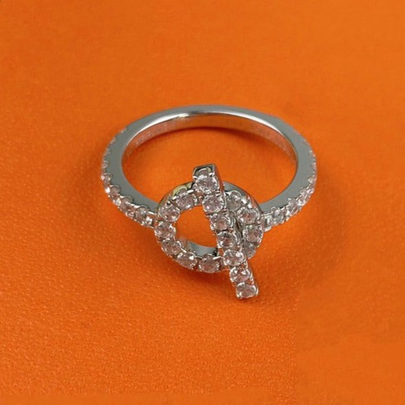 ˇTrend JewelryˇECHAPPEE RING SILBER DIAMANT