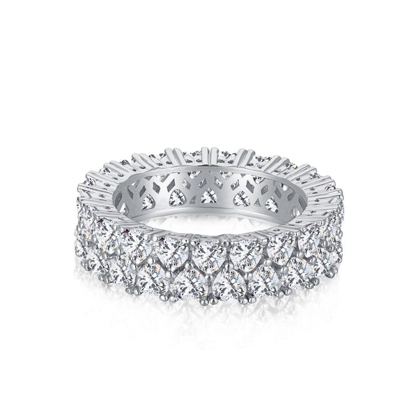 ˇTrend JewelryˇFunkelnder Herzring