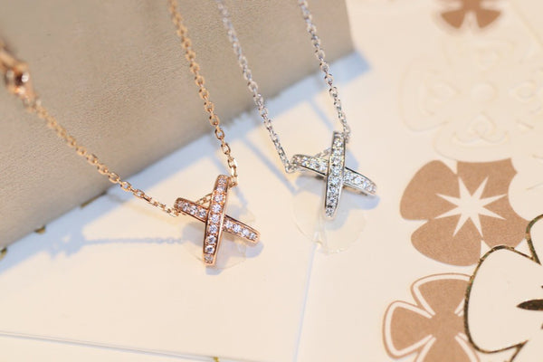 ˇTrendschmuckˇJEUX DE DIAMOND HALSKETTE