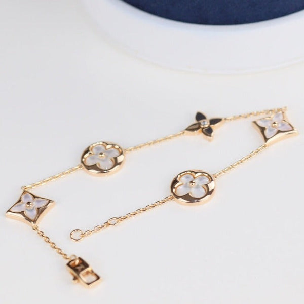ˇTrendschmuckˇKLEEBLATT-ARMBAND