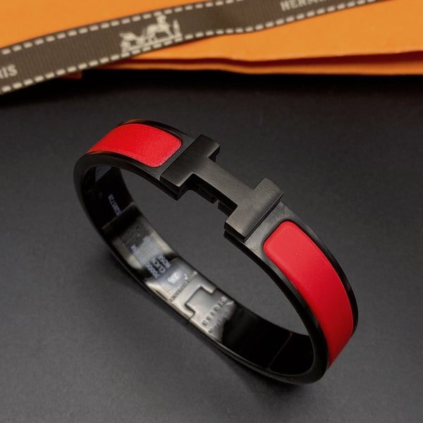 ˇトレンドジュエリーˇCLIC HM SO ブラック レッド ブレスレット