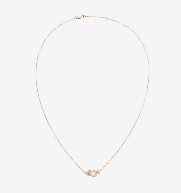 ˇTrend JewelryˇFORCE 10 DIAMANT-ROSAGOLD-HALSKETTE MINIMODELL