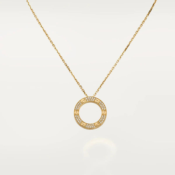 ˇTrendschmuckˇLIEBE HALSKETTE VERSTELLBAR ROSÉGOLD 