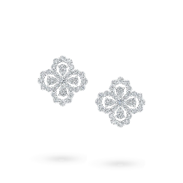 ˇTrend JewelryˇLOOP-OHRRINGE VOLLMOTIV DIAMANT 16MM