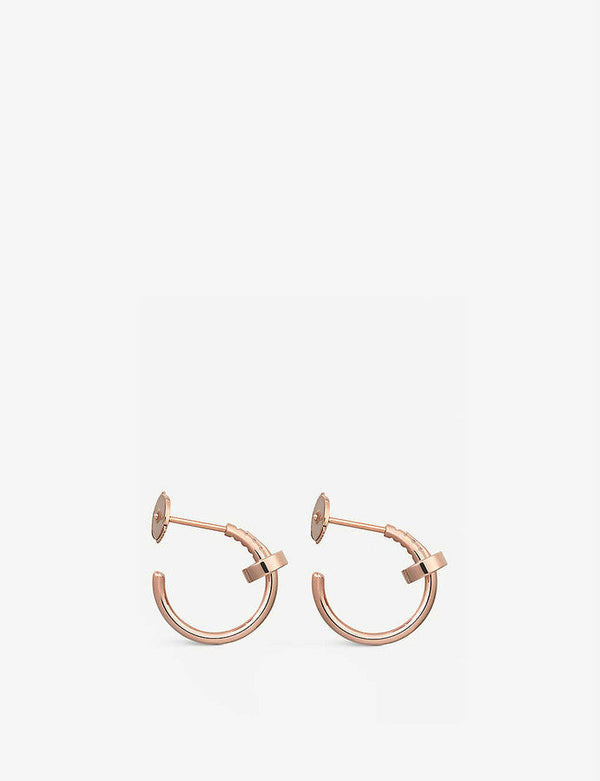 ˇTrend JewelryˇJUSTE OHRRINGE ROTGOLD