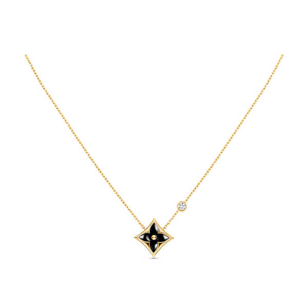 ˇTrend JewelryˇSTAR BLACK MOP HALSKETTE