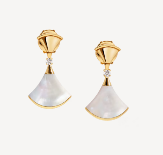 ˇTrend JewelryˇDREAM MOP 1 DIAMOND OHRRINGE